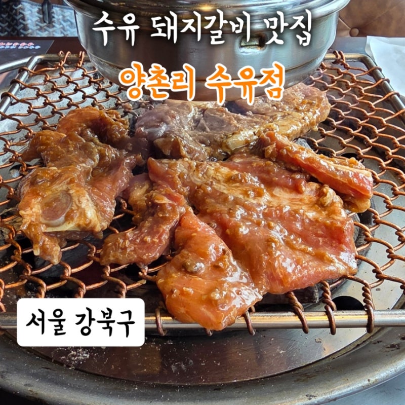 수유 돼지갈비 맛집, 주차 '양촌리 수유점', 롯데시네마 수유점 근처 식당 추천