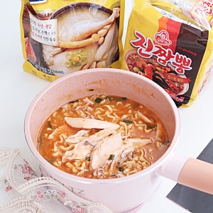 오뚜기 옛날 삼계탕 진짬뽕 조합 박은영 삼계짬뽕 레시피 후기