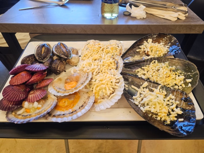 광안리 조개구이 맛집 섬과섬사이조개구이 부산광안리점 오션뷰 데이트