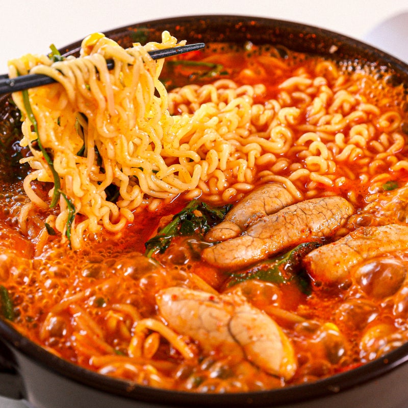 집에서 알탕 맛있게 먹는 법! 야채부터 라면사리까지