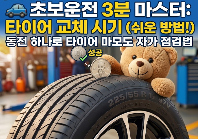 초보 운전자 필독! 타이어 규격 보는 법부터 교체 주기까지 관리꿀팁 총정리