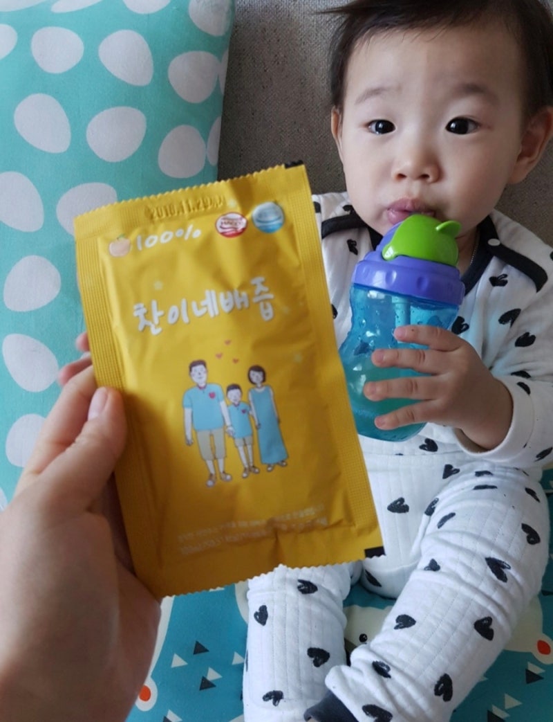 아이 간식으로 챙기는 찬이네배즙, 사과즙 도라지배즙까지 오래 먹인 후기