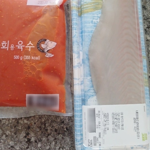 이마트 광어필렛 가격은? 시판 물회육수 꿀조합으로 먹는법