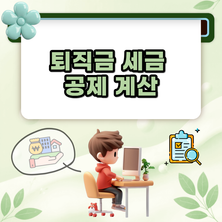 퇴직금 세금 공제 계산 2026 근속연수별 계산법과 IRP 절세 기준