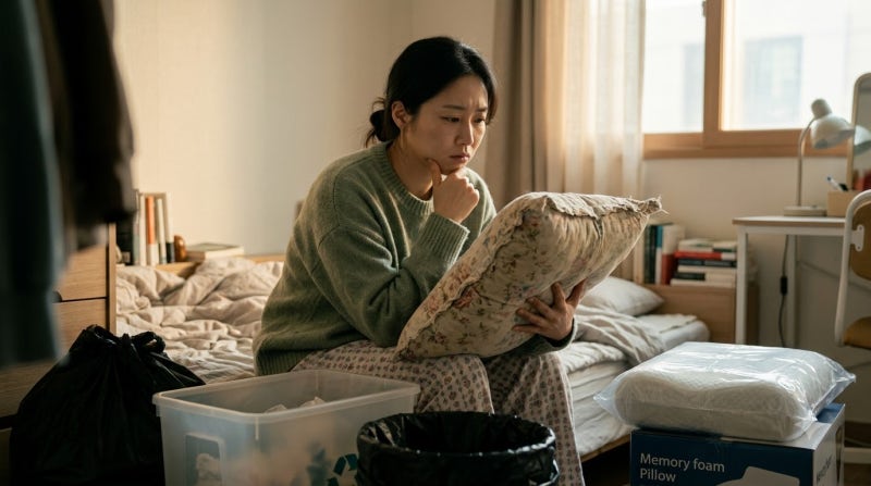 베개 버릴 때 종량제봉투? 헌옷수거함? 소재별 버리는 방법