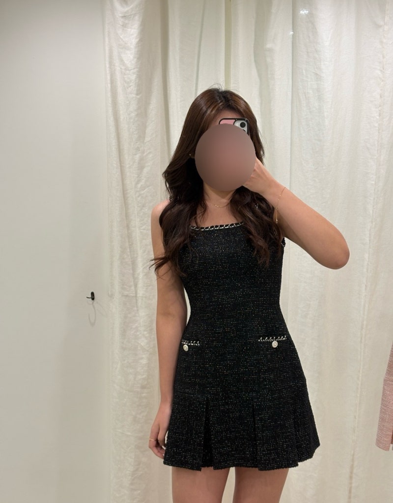 플로움 쇼룸 후기 ㅣ Trimming Tweed Bustier 사옴 (웨이팅, 예약, 할인, 전 색상/사이즈 피팅)
