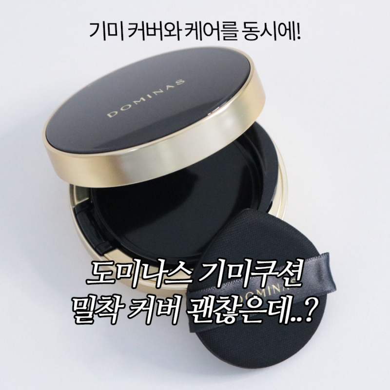 트라넥삼산 함유된 기미관리 베이스? 도미나스 기미쿠션 만족 포인트