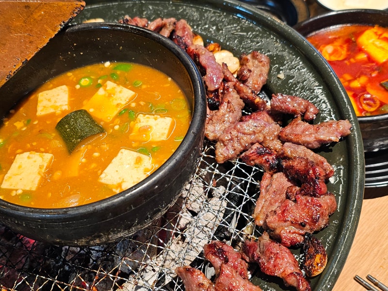 부산역 가성비 소고기 맛집 대형 식당 - 담가화로구이 부산역점