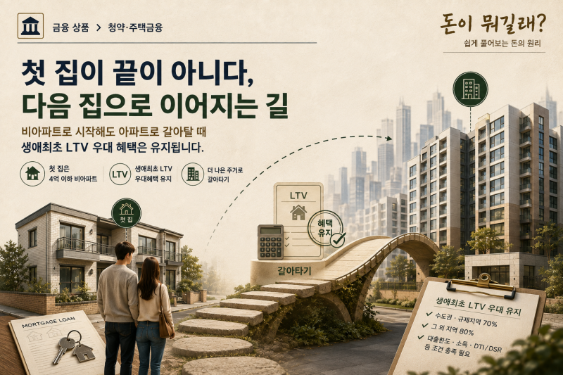 청년미래 보금자리론으로 비아파트 산 뒤 아파트로 갈아타면?｜생애최초 LTV 혜택은 어떻게 ....