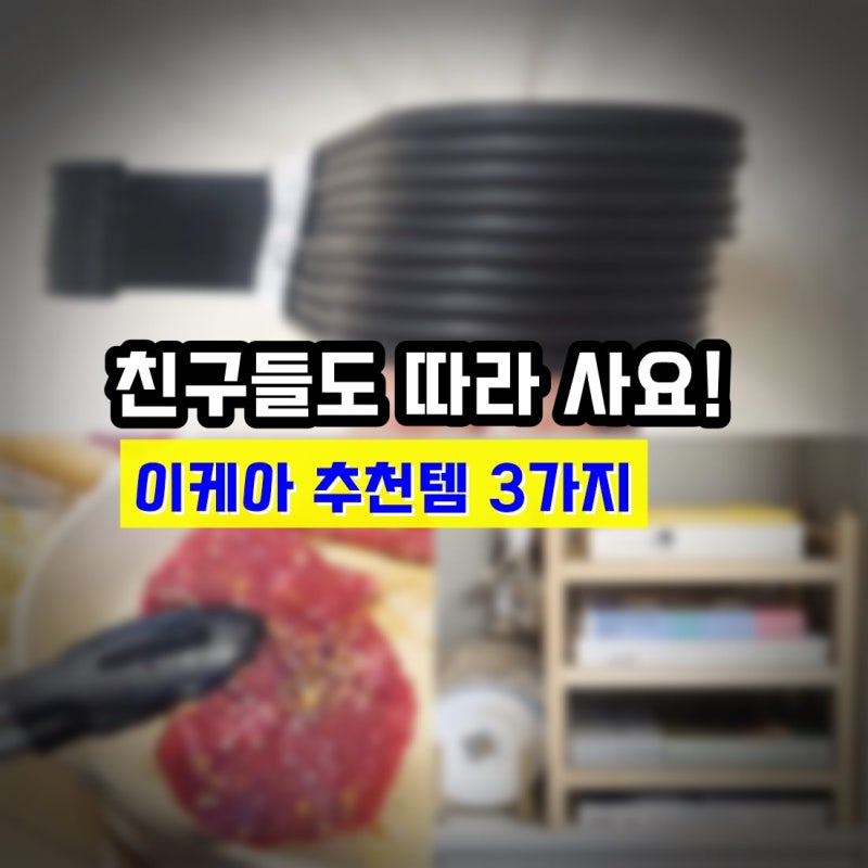 '친구들도 따라 산' 이케아 추천템 소개합니다!