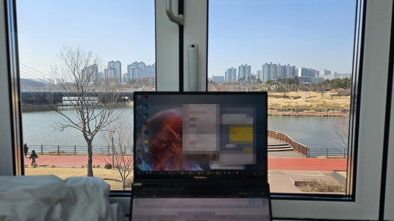 듀얼모니터 노트북 치명적인 단점