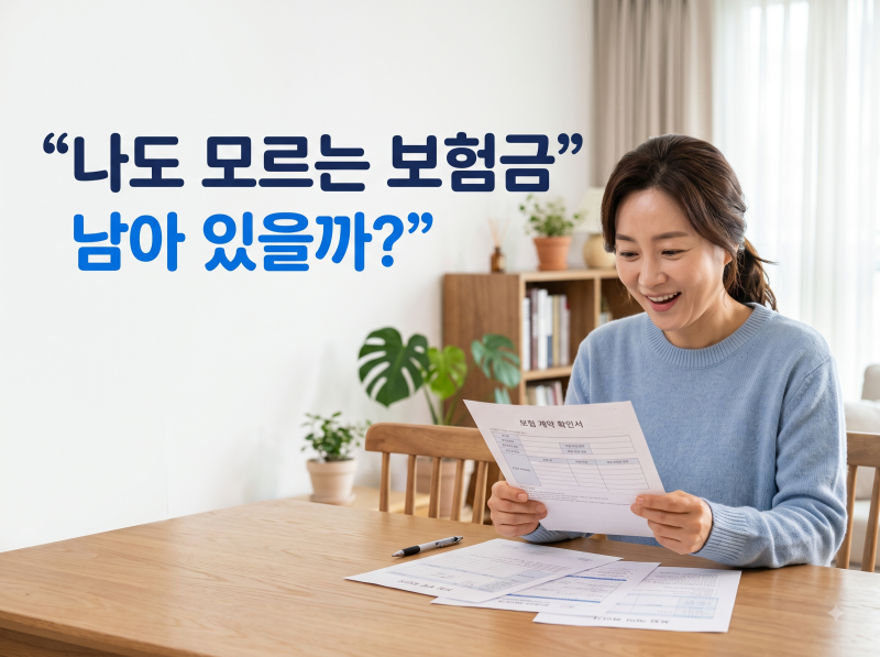 나도 모르는 보험금이 남아 있다?｜AI로 확인할 5가지