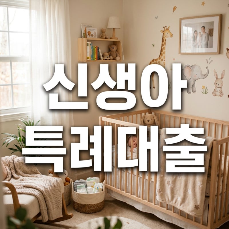 신생아특례대출 소득 2.5억 백지화? 2026년 바뀐 금리 한도 우대금리 팩트체크