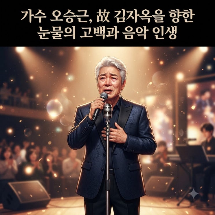 <b>오승근 나이</b>와 故 김자옥 그리움, 집사람 생각났다