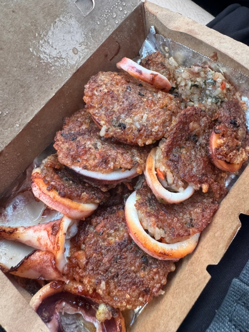 누룽지오징어순대 맛집 강릉 중앙시장 포장 택배 가능 강릉오징어순대