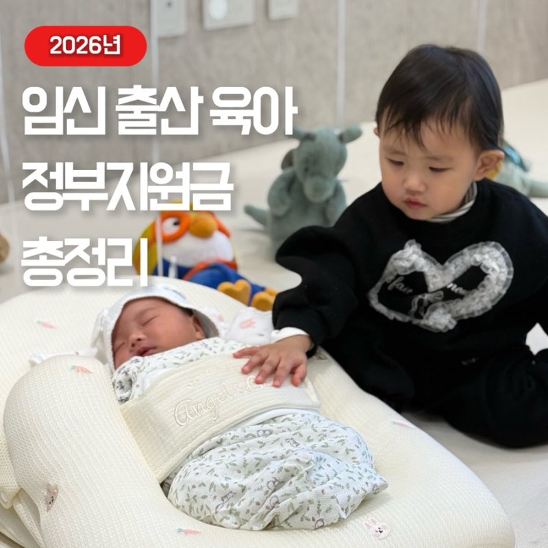2026년 8월기준 임신 출산지원금 총정리