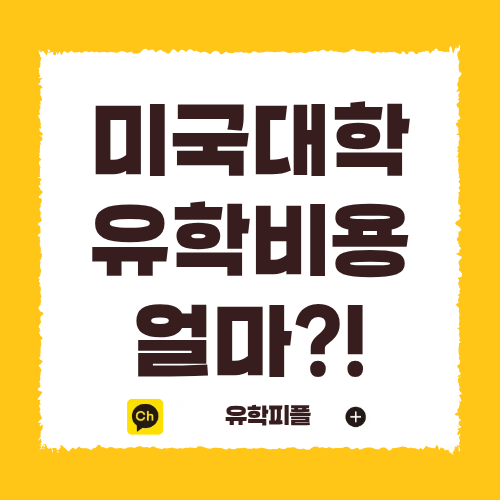미국대학 유학비용, 1년에 얼마나 들까? 학비부터 생활비·장학금까지