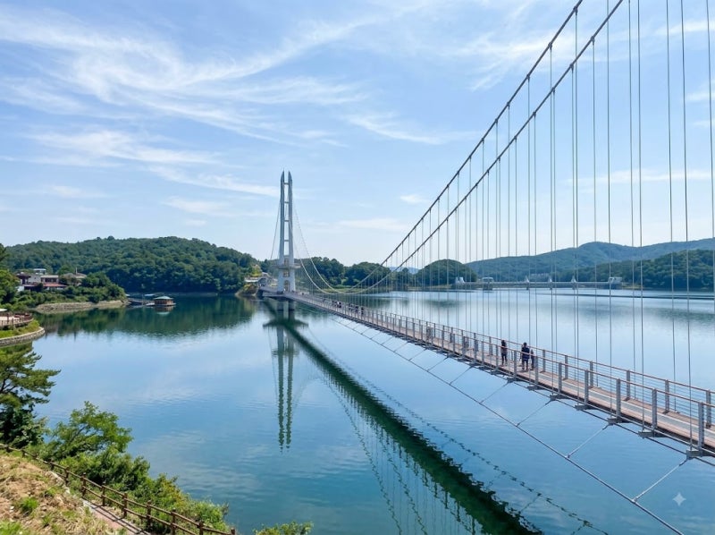 예산 예당호 출렁다리 길이·모노레일·짚라인 — 늦여름 충남 나들이 코스