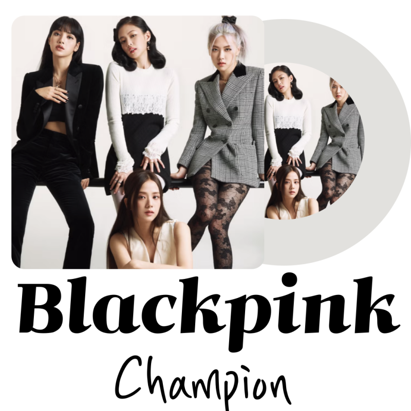 지친 한여름 텐션을 끌어올려 줄 여름노래추천 블랙핑크 - Champion 가사 뜻 해석 발음