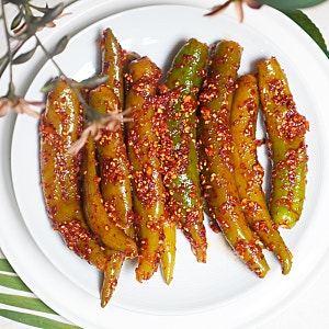 삭힌 고추무침 황금레시피 고추지 무침 양념 추천
