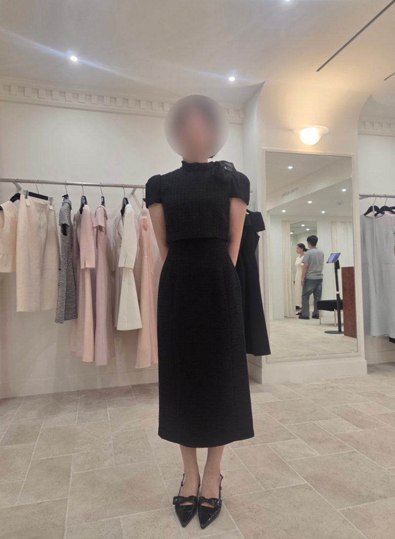 친오빠 결혼식 하객룩 찾기, 플로움 쇼룸에서 원피스 피팅후기