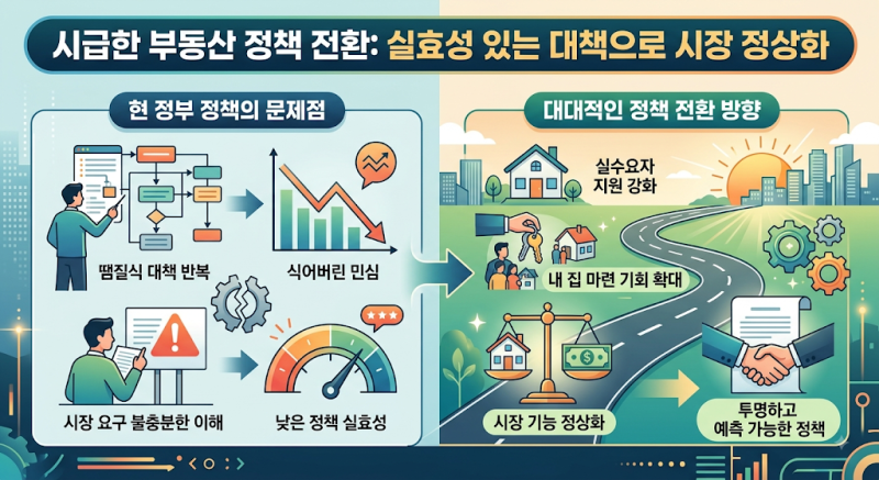 '속도전'에 민심은 의구심부터… 이재명 정부 부동산 대책과 조기 레임덕 리스크