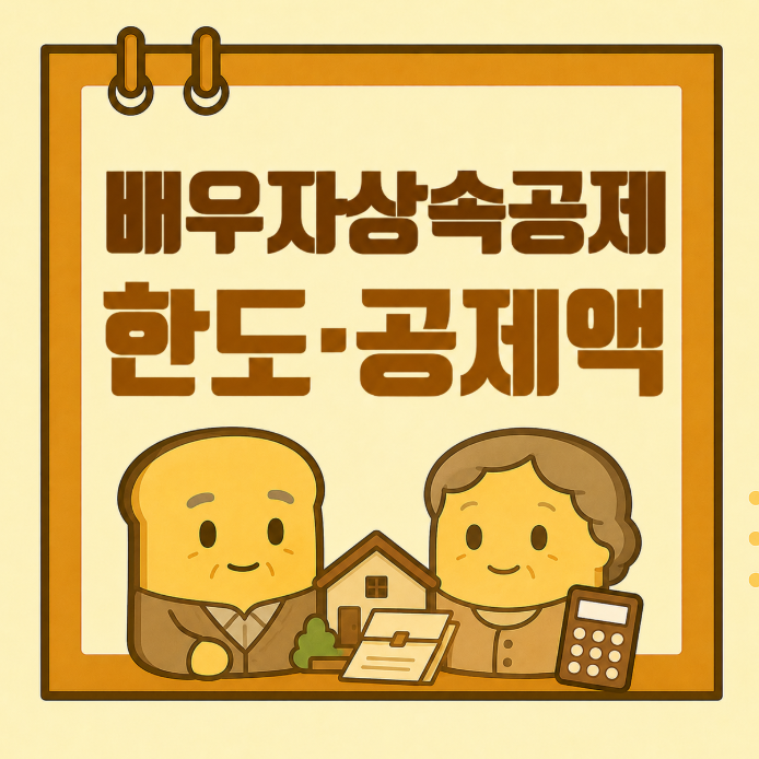 [상속세] 배우자상속공제 총정리｜공제액·한도·절세 방법