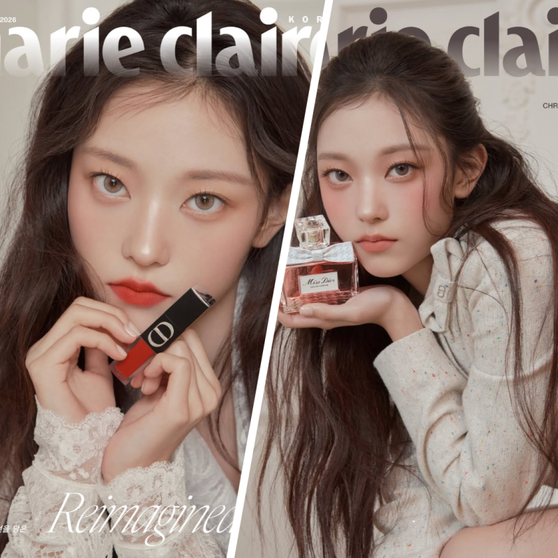 뉴진스 해린 어도어 복귀 후 첫 개인 활동으로 마리끌레르 표지 장식, 폼 미쳤다!