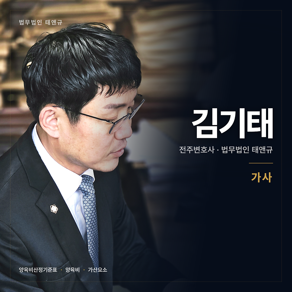 [전주 변호사] 양육비 산정기준표는 어떻게 읽나 관련 사진