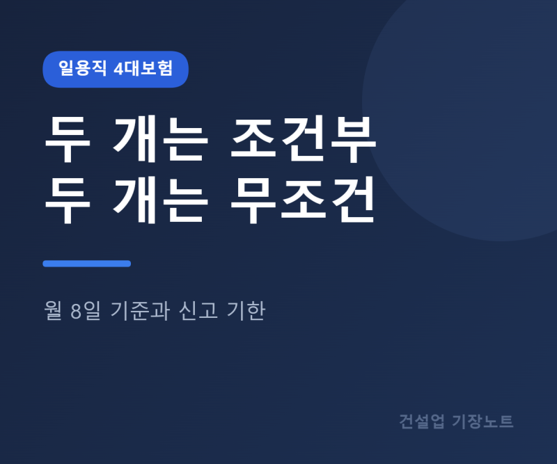 근로내용확인신고서 건설업