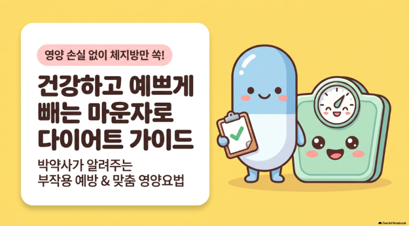 마운자로 다이어트 중이신가요? 꼭 챙겨야 할 필수 영양요법 & 부작용 관리법