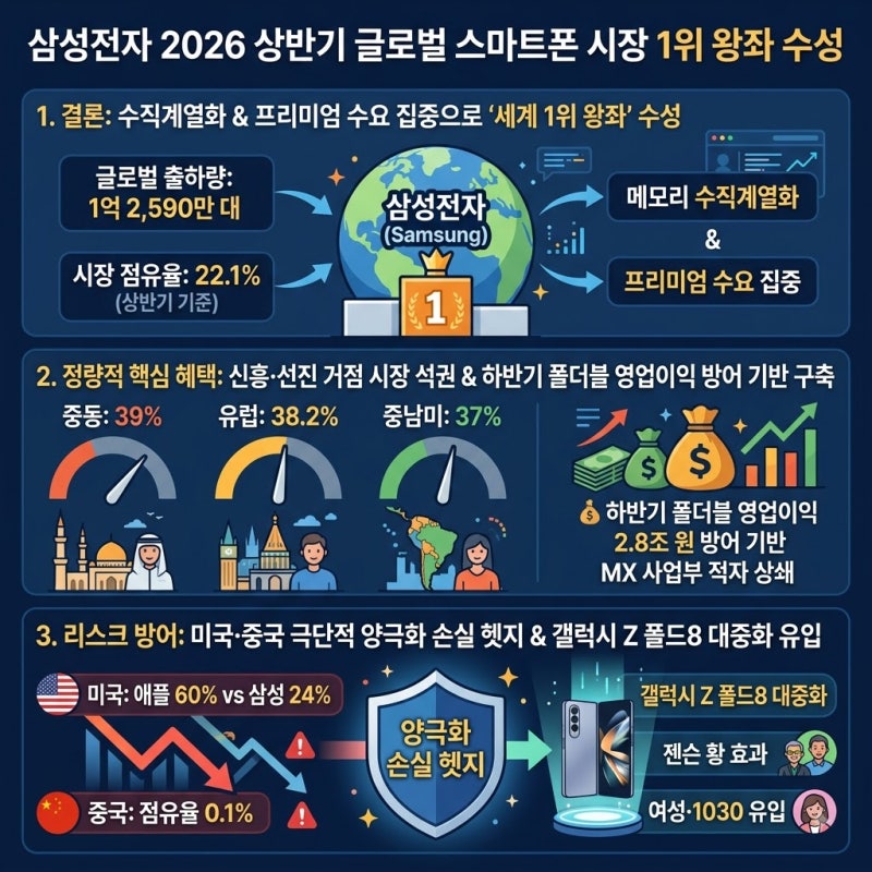 젠슨 황의 '갤폴드' 선택과 상반기 점유율 1위 글로벌 테크 권력의 폼팩터 혁신과 손익 정밀 ....