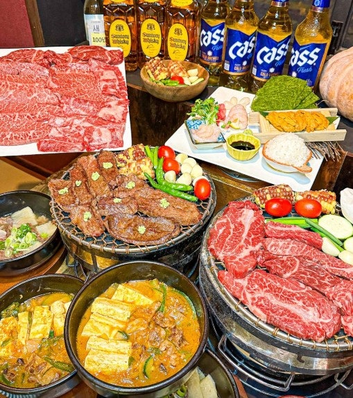 울산 동구 일산지 데이트 소고기 야끼니꾸 화로구이 맛집 호박꽃 일산지점