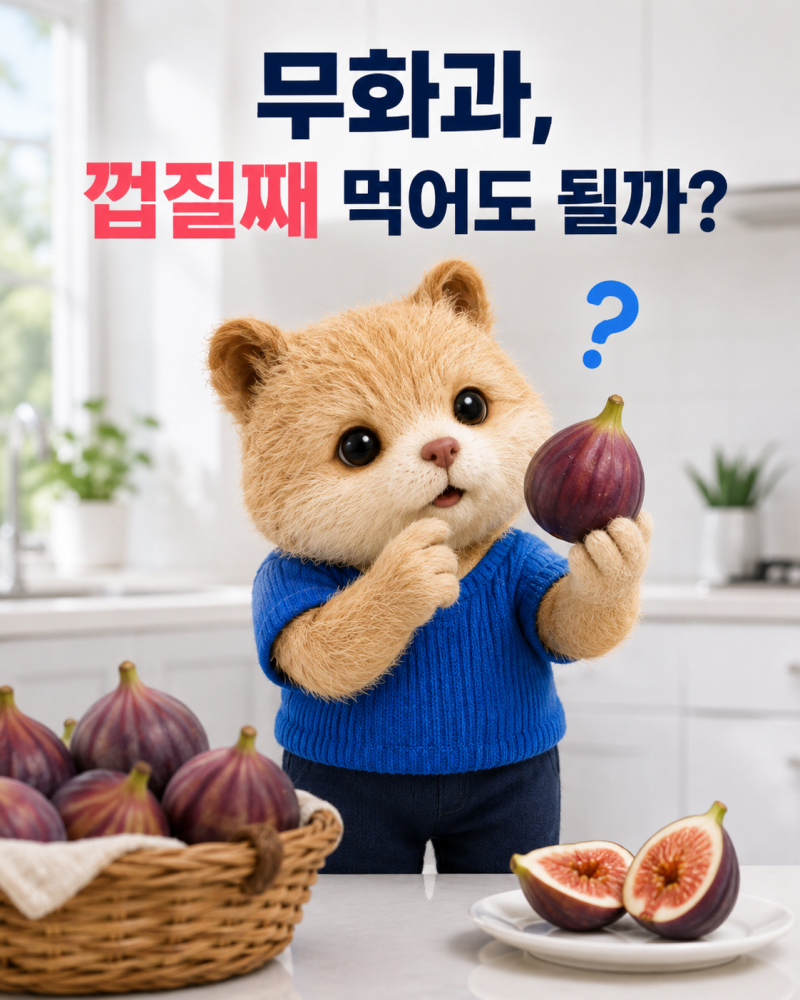 무화과 어떻게 먹지? 껍질째 먹는 법부터 오래 보관하는 법까지