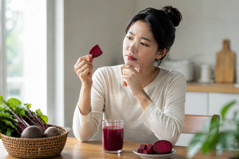 아침 공복에 비트 먹으면 좋다는데… 정말 몸에 도움 될까?