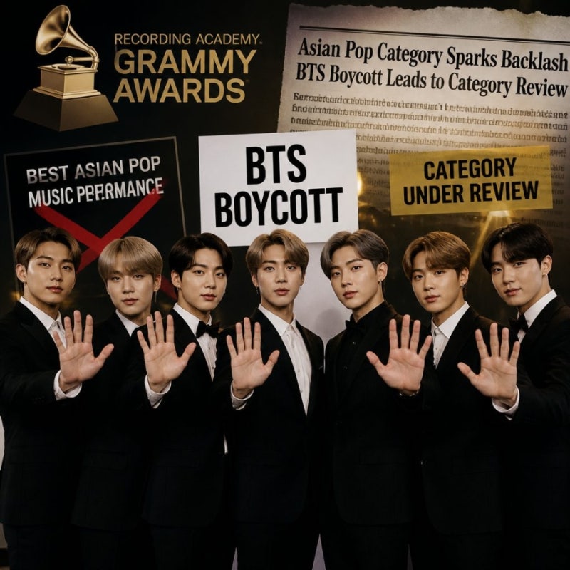 그래미 부문 재검토 BTS 보이콧에 재조명