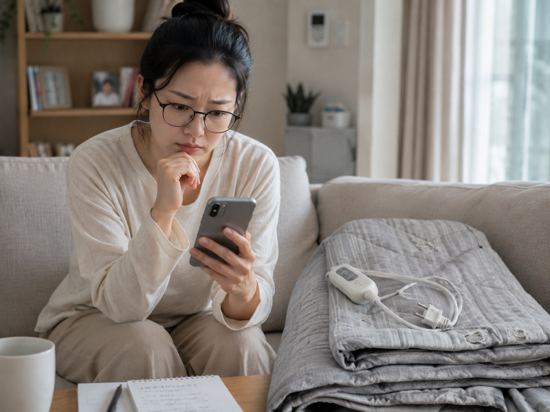 중랑구 대형폐기물 인터넷 배출방법, 고장난 전기매트 신고하는 법