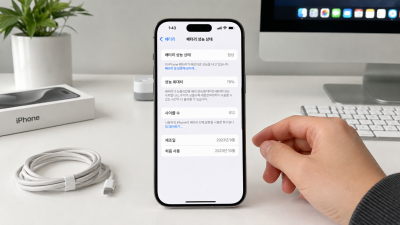아이폰 배터리 교체 시기와 비용, 성능 확인 및 절약 방법 총 정리!