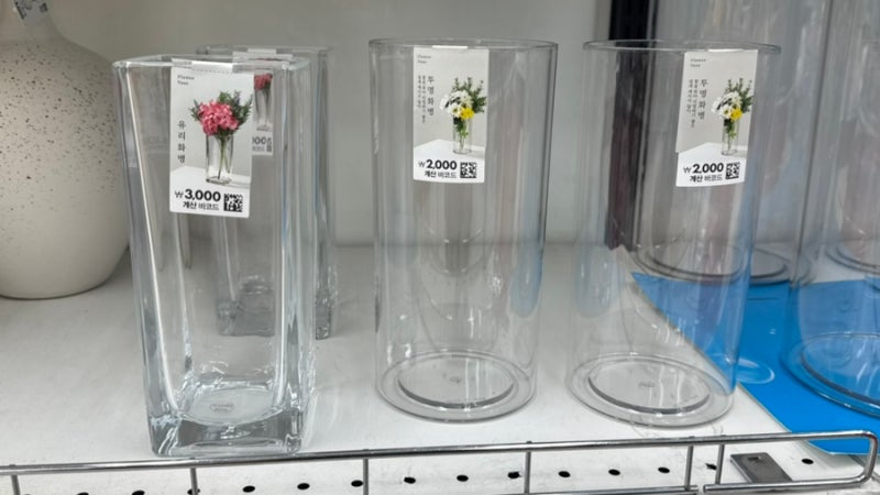 다이소 화병 추천, 저는 이걸 고를 것 같아요