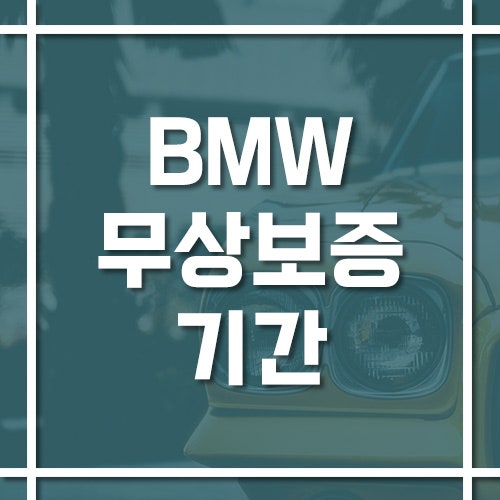 BMW 무상보증 기간 및 대상 범위, BSI와 워런티 차이