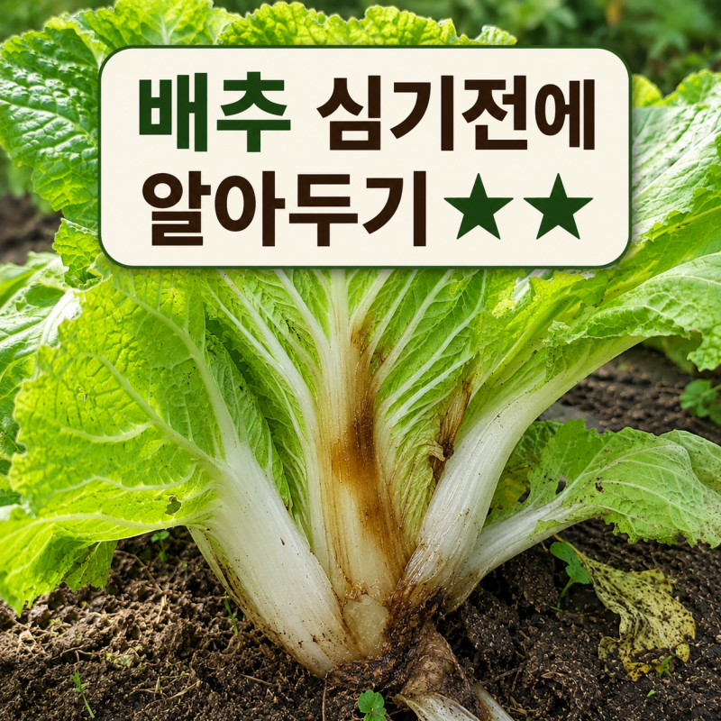 배추 무름병 vs 뿌리혹병 생기기 전에 미리 예방법 기억하세요