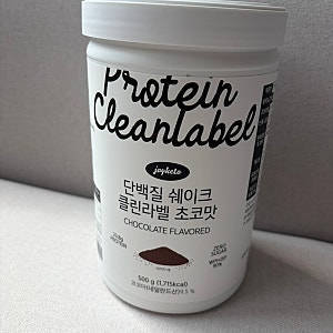 조이키토 단백질쉐이크 클린라벨초코 후기, 맛없는 프로틴은 못 먹는 사람이라면