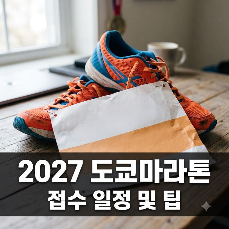 2027 도쿄마라톤 일반접수 시작... "이것" 모르면 당첨돼도 취소됩니다