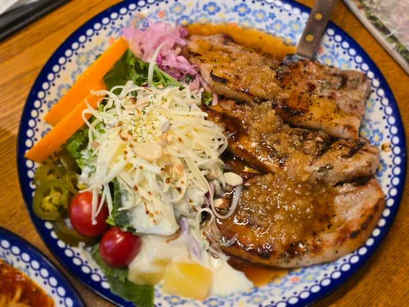 하프 메뉴인데 이정도 양 실환가? 부평 양식 맛집 로니로티