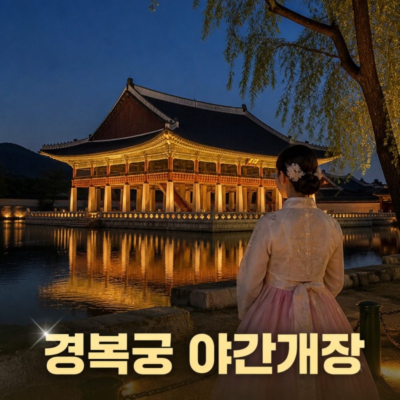 경복궁 야간개장 놓쳤다면? 예매 없이 무료 입장하는 방법 야간개장 시간까지?