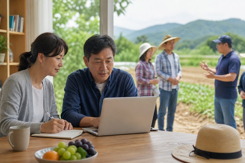 귀농귀촌교육, 귀농 전 온라인·현장교육 찾는 순서