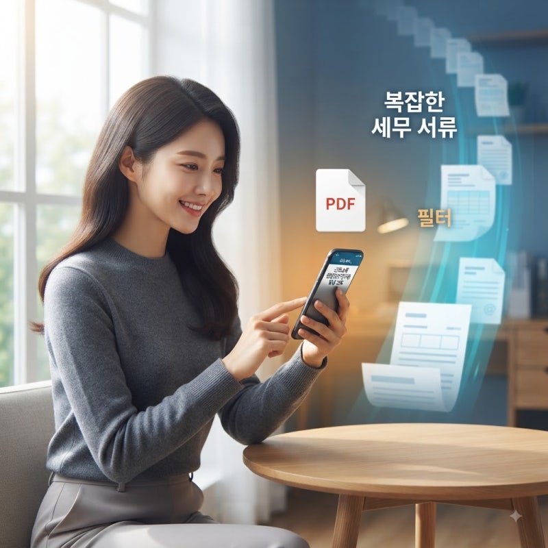 근로소득 원천징수영수증 발급 방법: 홈택스·손택스 1분 무료 PDF 저장 (퇴사자 꿀팁)