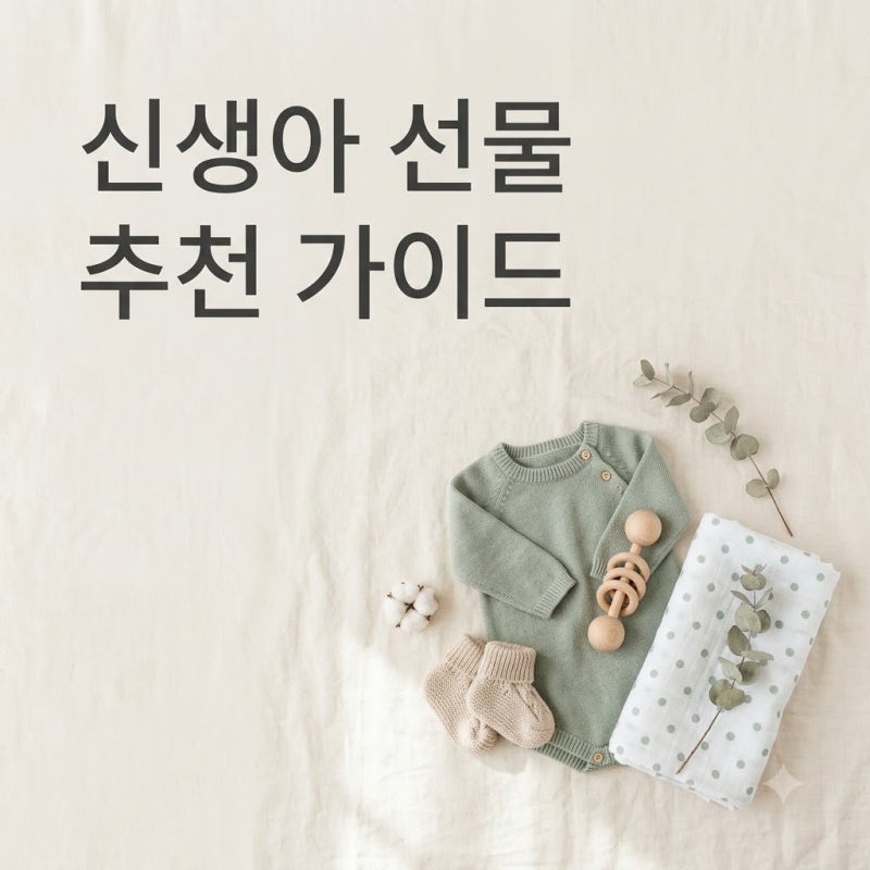 신생아 선물 추천 BEST 5 실패 없는 출산 백일 선물 브랜드 비교