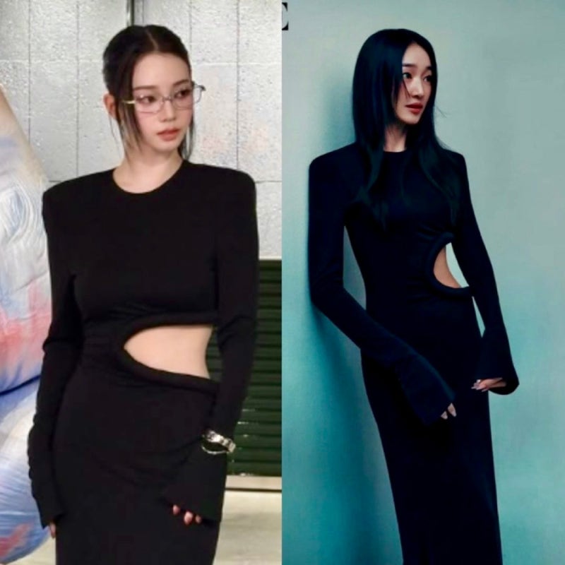 21살 어린 카리나한테 안 밀렸다.. 같은 원피스로 쌉바른 47세 연예인
