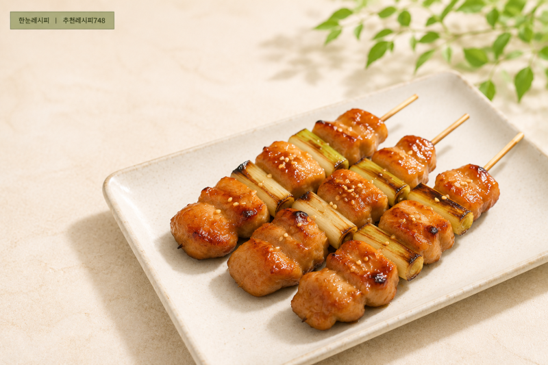 닭꼬치 양념 비율 이게 맞나요? — 달콤짭짤 황금 레시피